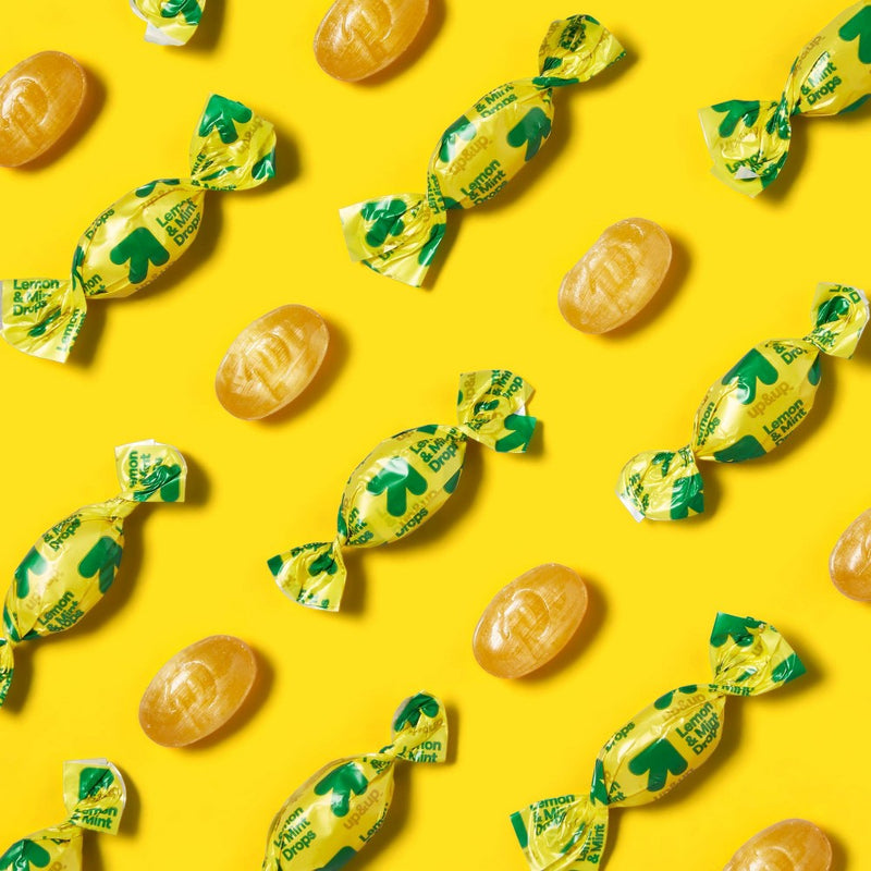 Sugar Free Lemon Mint Herb Drops - 45ct - up&up