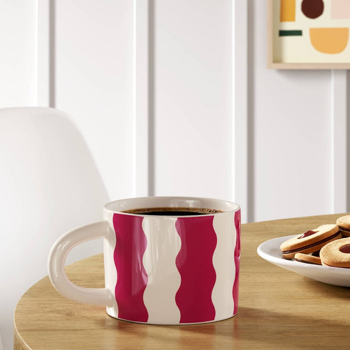 16.5oz Stoneware Sip. Slay. Repeat Mug White - Room Essentials