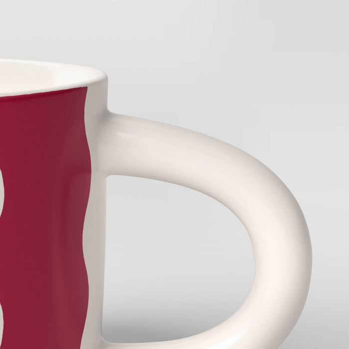 16.5oz Stoneware Sip. Slay. Repeat Mug White - Room Essentials