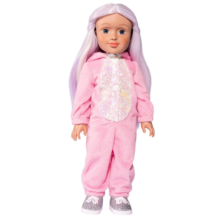 I'M A WOW Chloe the Cozy Glam 14" Fashion Doll with Color-Changing Hair
