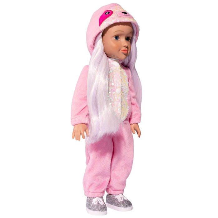 I'M A WOW Chloe the Cozy Glam 14" Fashion Doll with Color-Changing Hair
