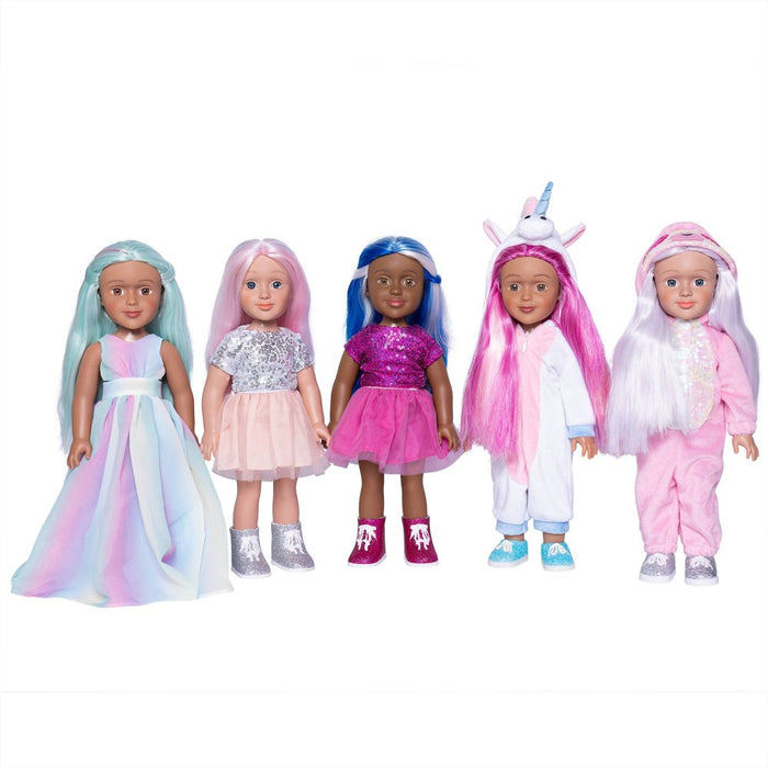 I'M A WOW Chloe the Cozy Glam 14" Fashion Doll with Color-Changing Hair