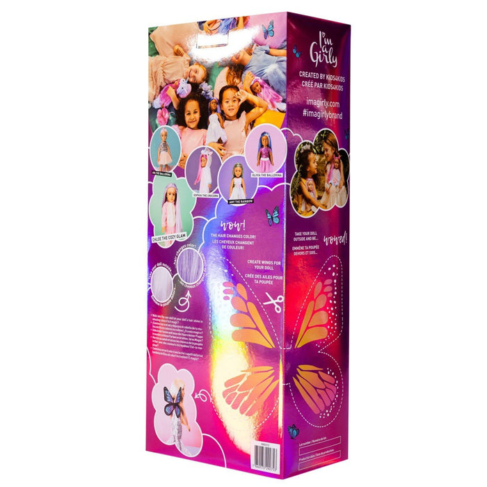 I'M A WOW Chloe the Cozy Glam 14" Fashion Doll with Color-Changing Hair