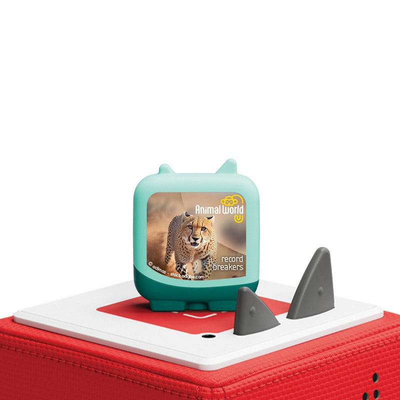 Tonies Animal World: Cheetah and Blue Whale Audio Play Figurines 2pk *ADD 3 TO YOUR CART & 1 IS FREE!*