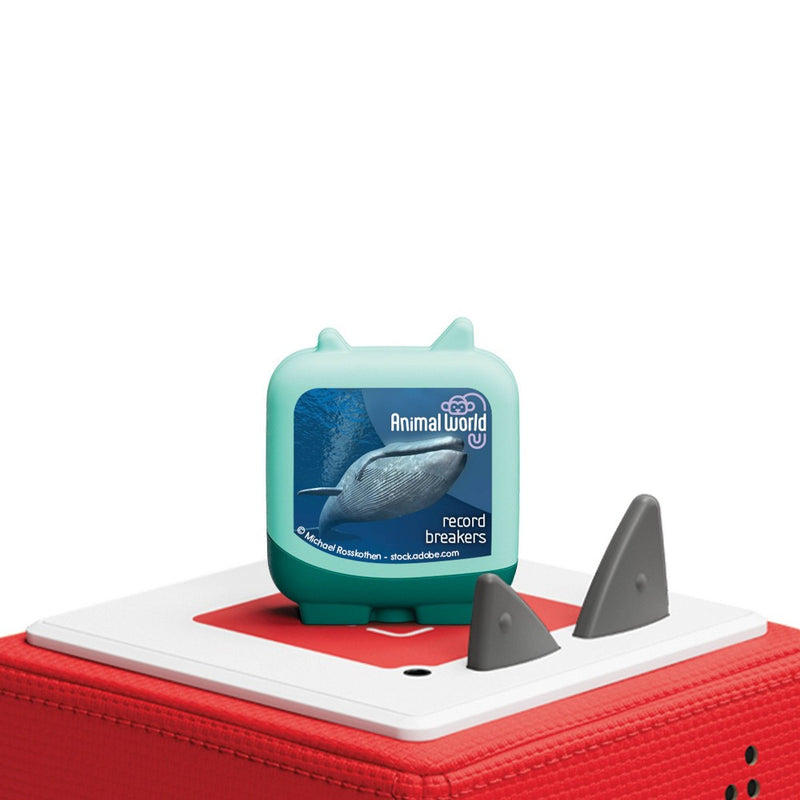 Tonies Animal World: Cheetah and Blue Whale Audio Play Figurines 2pk *ADD 3 TO YOUR CART & 1 IS FREE!*