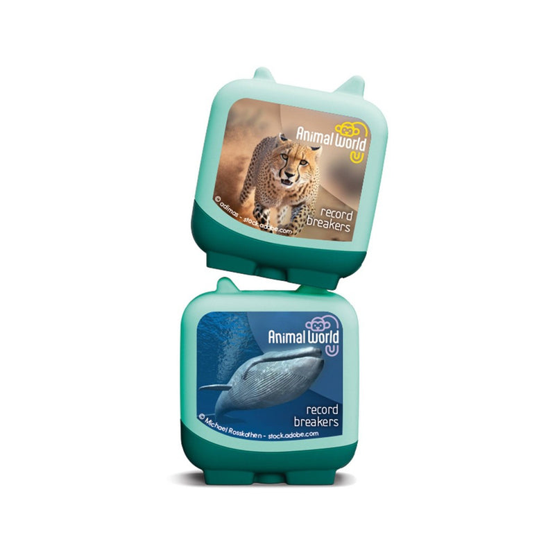 Tonies Animal World: Cheetah and Blue Whale Audio Play Figurines 2pk *ADD 3 TO YOUR CART & 1 IS FREE!*