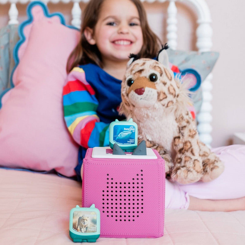 Tonies Animal World: Cheetah and Blue Whale Audio Play Figurines 2pk *ADD 3 TO YOUR CART & 1 IS FREE!*