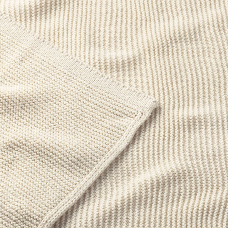 Knit Baby Blanket - Cream - Cloud Island