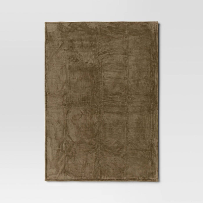 Primalush Throw Blanket Green - Threshold