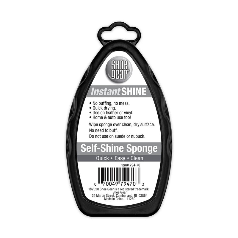Shoe Gear Instant Shine Sponge - Clear 6ml