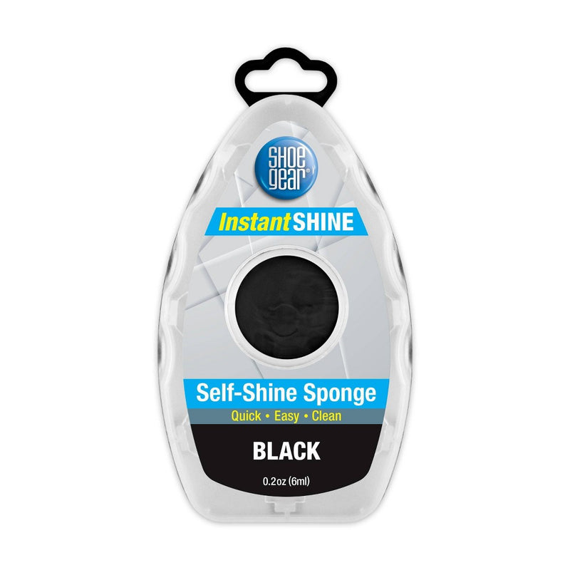 Shoe Gear Instant Shine Sponge - Black 6ml