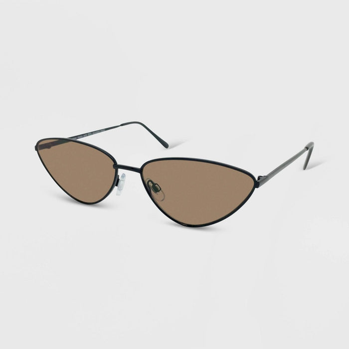 Metal Cateye Sunglasses - Wild Fable Black