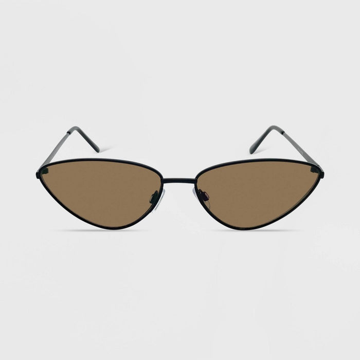 Metal Cateye Sunglasses - Wild Fable Black