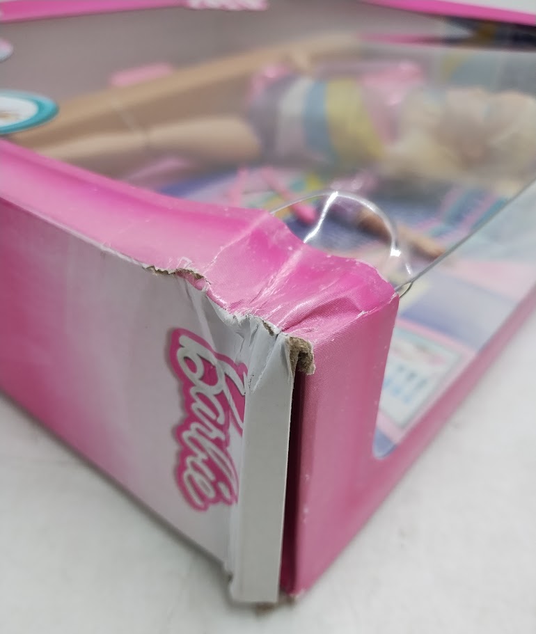 Barbie Gymnastics Playset with Blonde Fashion Doll SEE DETAILS