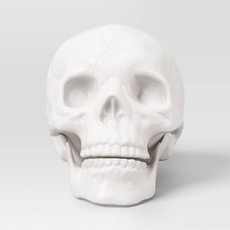 6" Skull Halloween Decorative Prop White - Hyde & EEK! Boutique
