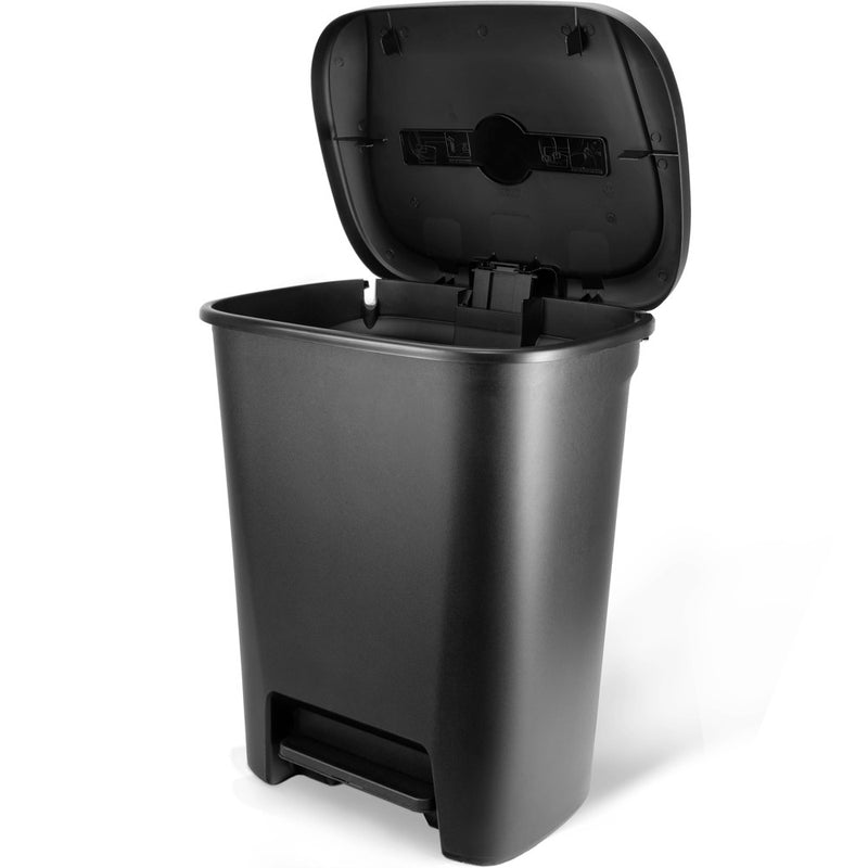 Hefty 20gal XL Step Trash Can Black (LOCAL PICKUP ONLY)