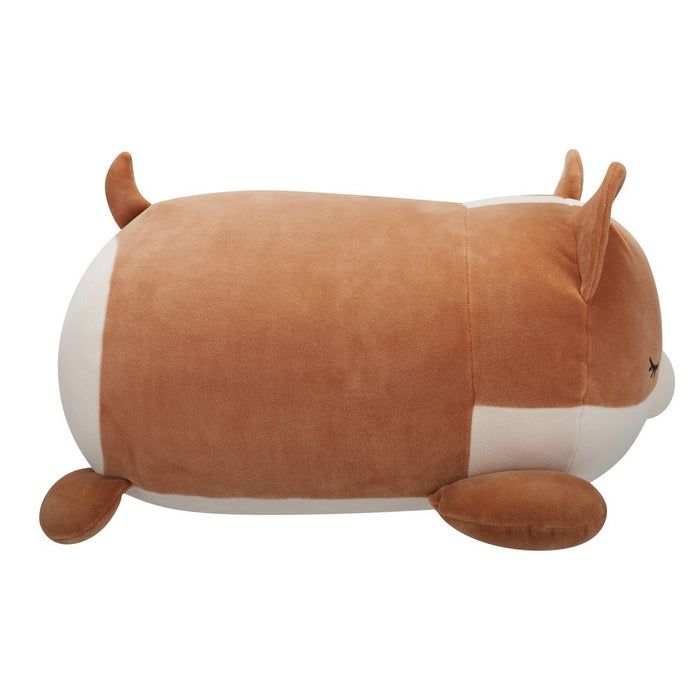 Squishmallows 18" Large Plush Regina Brown and White Corgi Sleepamallows
