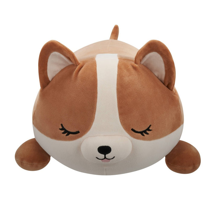 Squishmallows 18" Large Plush Regina Brown and White Corgi Sleepamallows