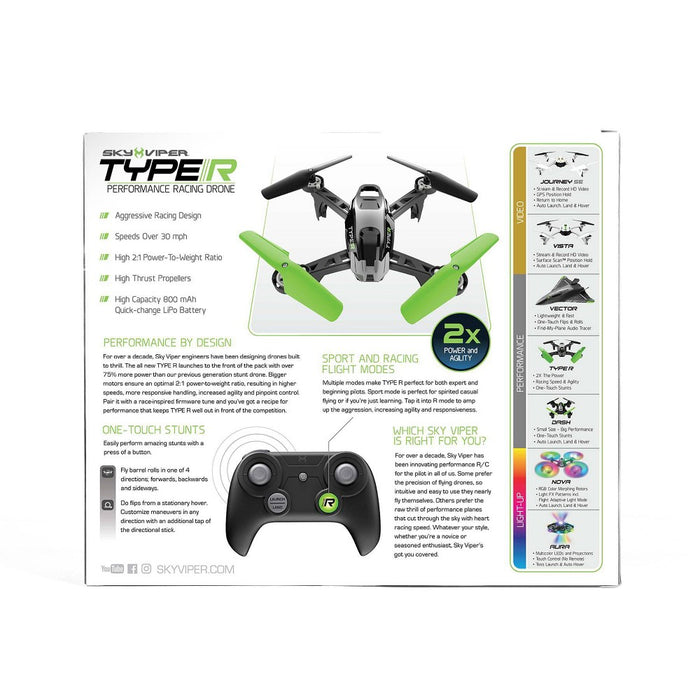 Sky Viper Type-R Performance Racing Drone