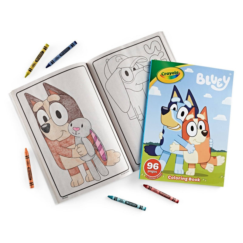 Crayola 96pg Bluey Coloring Book