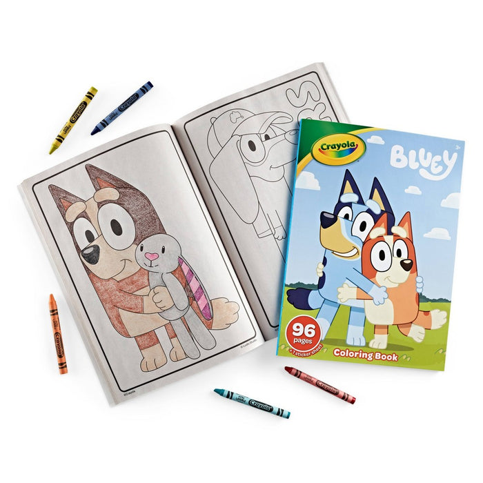 Crayola 96pg Bluey Coloring Book