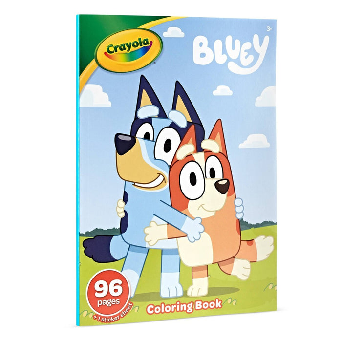 Crayola 96pg Bluey Coloring Book