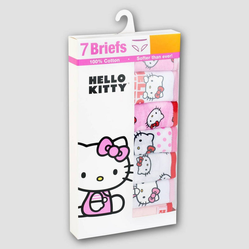 Girls' Hello Kitty 7pk Briefs - 6