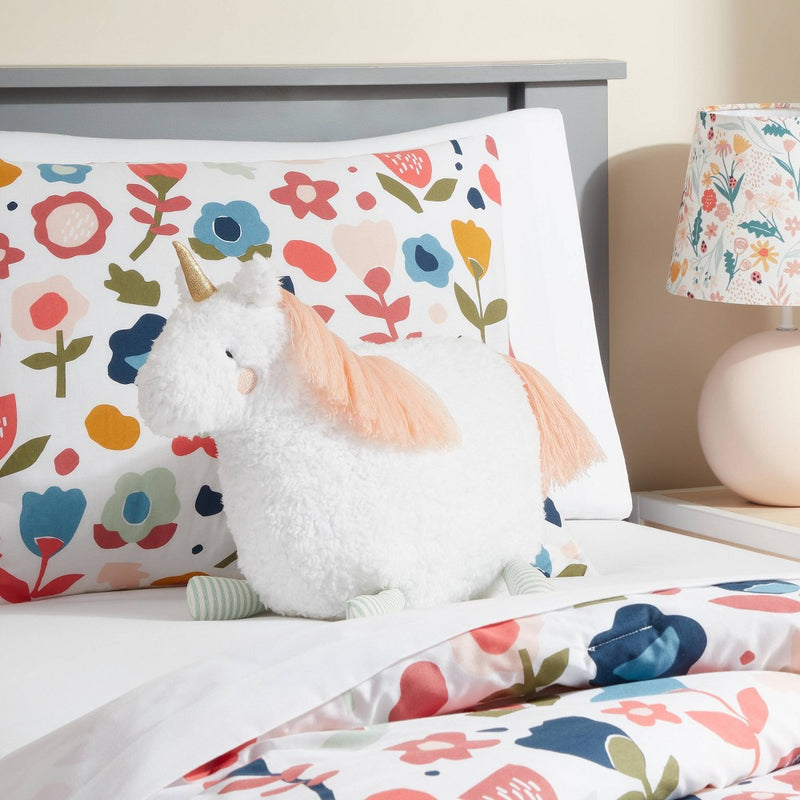 Unicorn Figural Kids' Pillow - Pillowfort