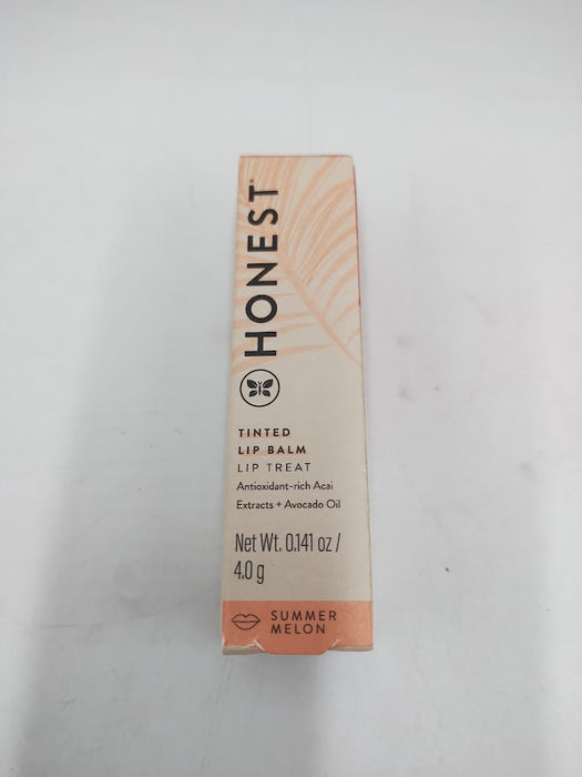 Honest Beauty Tinted Lip Balm with Avocado Oil - Summer Melon - 0.141 oz