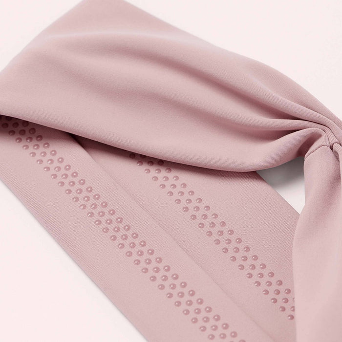 The Hair Edit Lotus Fabric Headband - Mauve