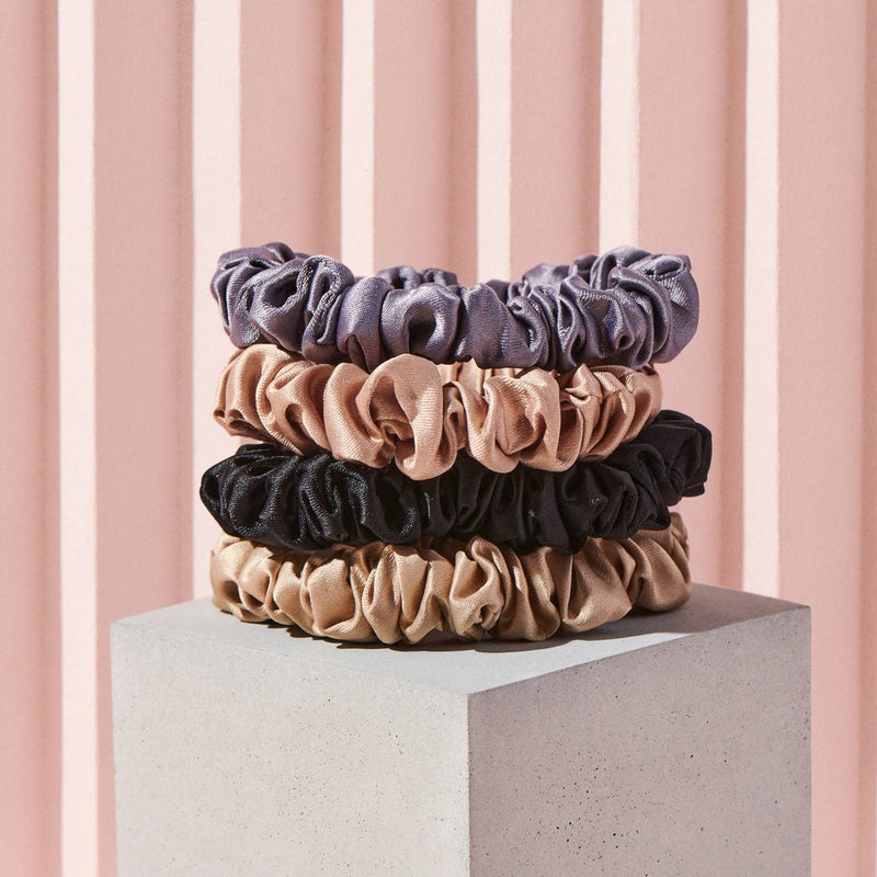 The Hair Edit Ruched Ribbon - 4pk