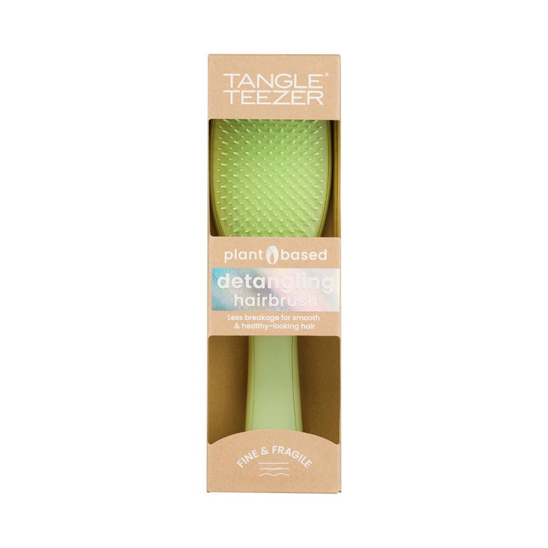 Tangle Teezer Fine & Fragile Plant Detangling Hair Brush - Cool Matcha