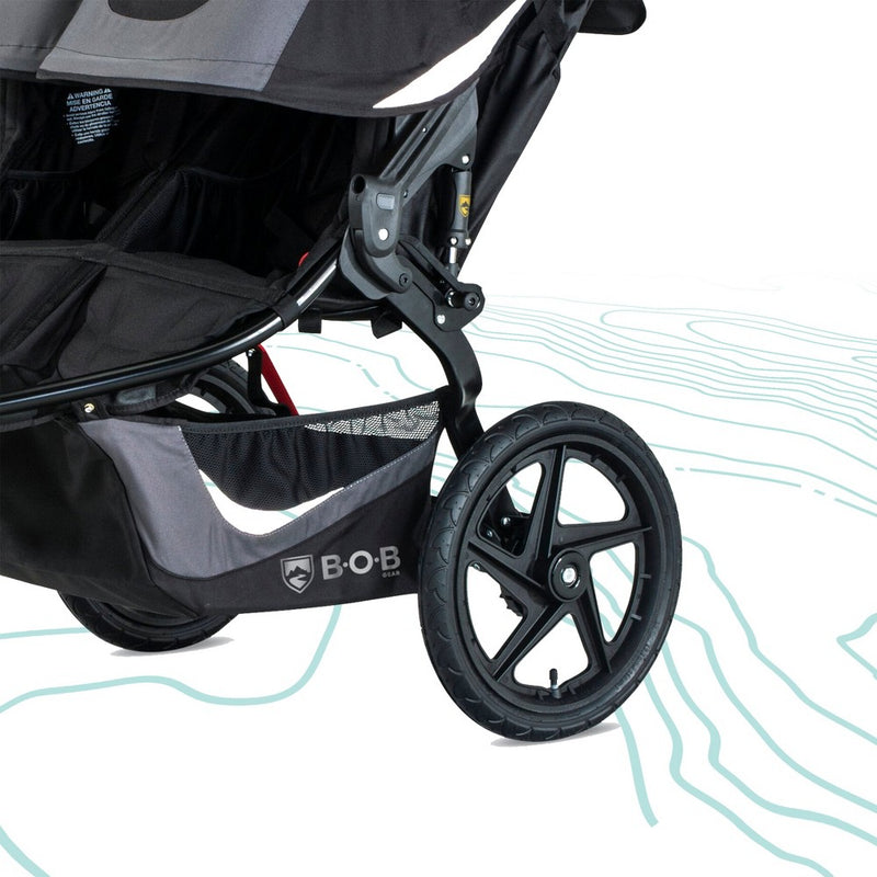 BOB Gear Revolution Flex 3.0 Duallie Jogging Stroller - Graphite Black (LOCAL PICKUP ONLY)