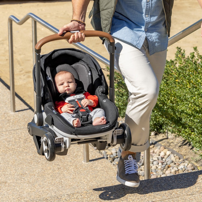 Evenflo Gold Shyft DualRide with Carryall Storage Infant Car Seat and Stroller Combo Travel System - Opal (LOCAL PICKUP ONLY)