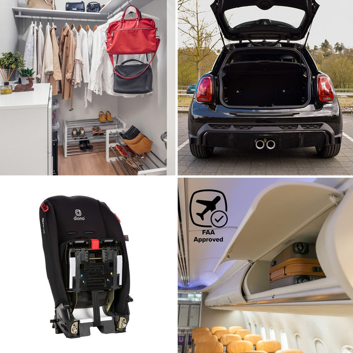 Diono Radian 3R All-in-One Convertible Car Seat - Black Jet (LOCAL PICKUP ONLY)
