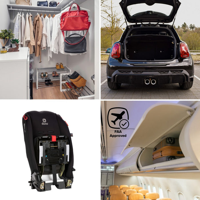 Diono Radian 3R All-in-One Convertible Car Seat - Black Jet (LOCAL PICKUP ONLY)