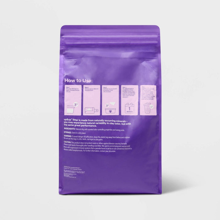 Scented Clumping Cat Litter Bag - 20lbs - up&up (LOCAL PICKUP ONLY)