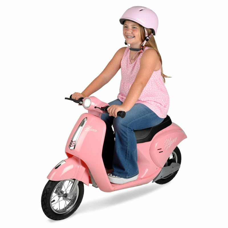 Hyper Blush Retro Scooter 24 Volt Battery Powered Electric Scooter with Easy Twist Throttle (LOCAL PICKUP ONLY)