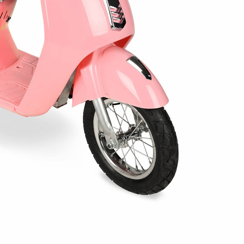 Hyper Blush Retro Scooter 24 Volt Battery Powered Electric Scooter with Easy Twist Throttle (LOCAL PICKUP ONLY)