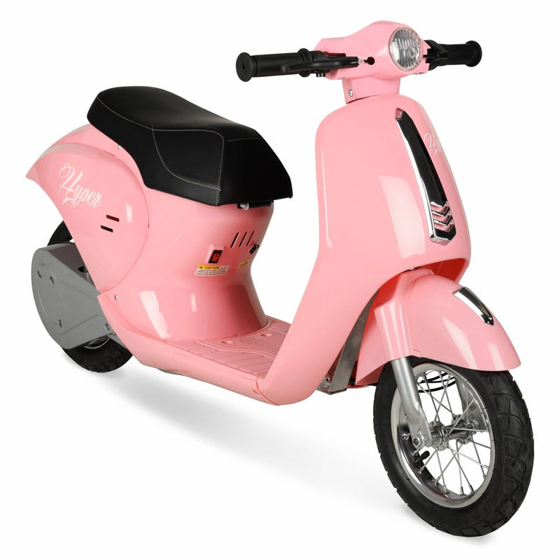 Hyper Blush Retro Scooter 24 Volt Battery Powered Electric Scooter with Easy Twist Throttle (LOCAL PICKUP ONLY)