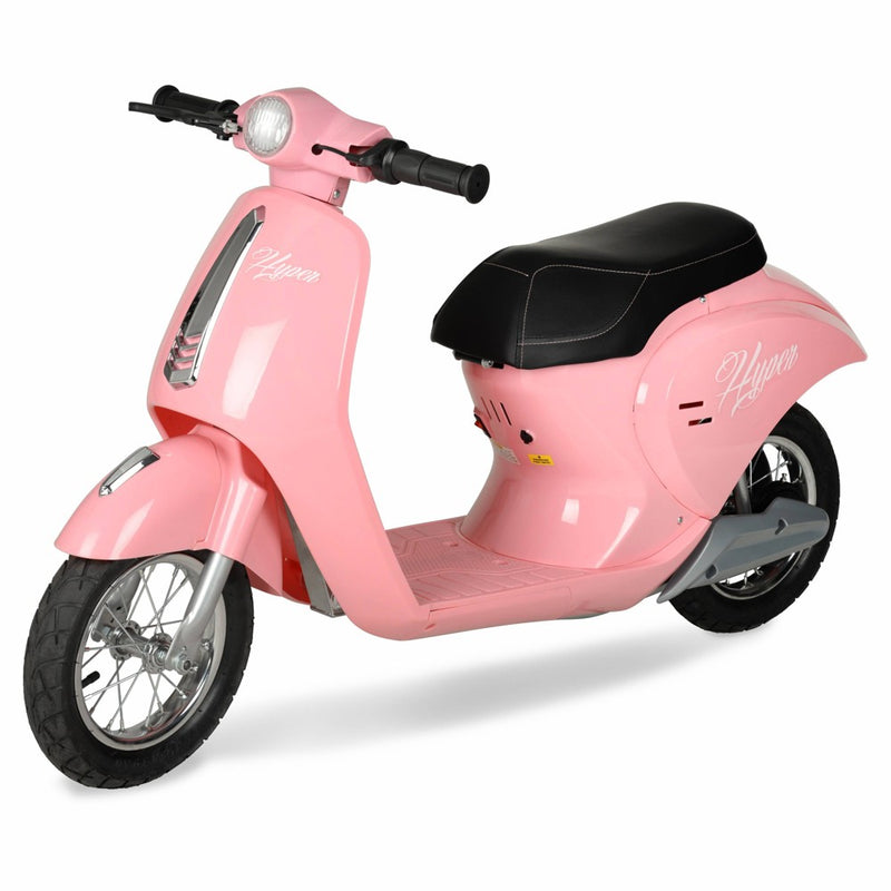 Hyper Blush Retro Scooter 24 Volt Battery Powered Electric Scooter with Easy Twist Throttle (LOCAL PICKUP ONLY)