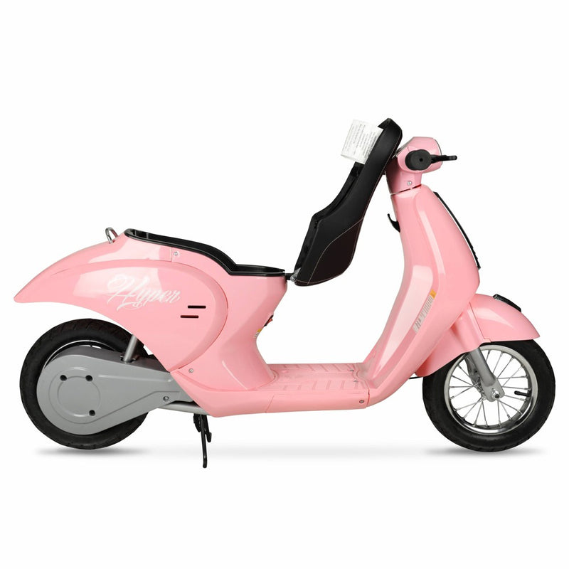 Hyper Blush Retro Scooter 24 Volt Battery Powered Electric Scooter with Easy Twist Throttle (LOCAL PICKUP ONLY)