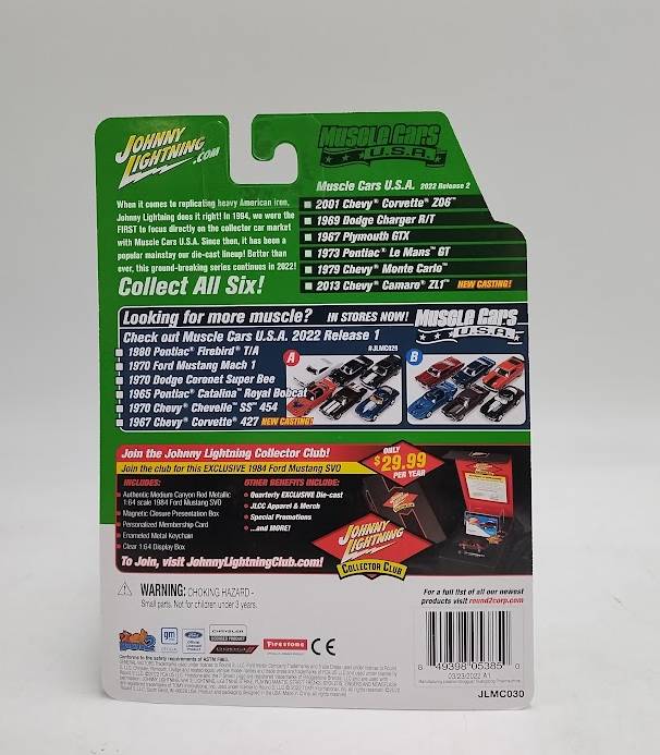 JOHNNY LIGHT 1:64 DIE CAST ASST 1979 Chevrolet Monte Carlo Carmine