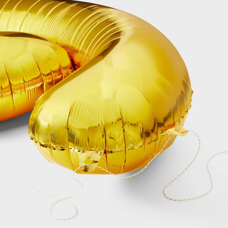 34" Number 6 Foil Balloon - Spritz