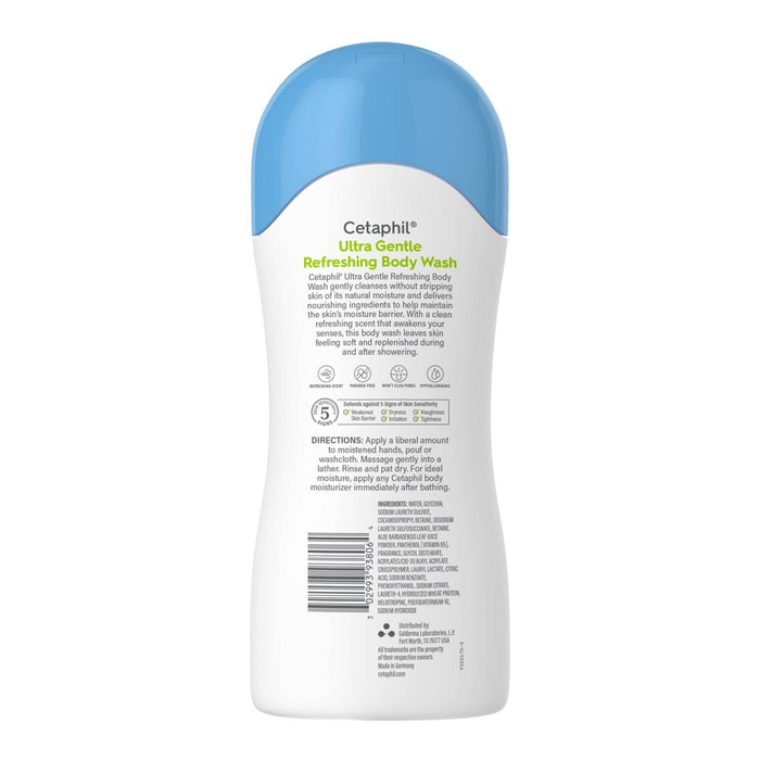 Cetaphil Ultra Gentle Body Wash - Refreshing Scent - 16.9 fl oz
