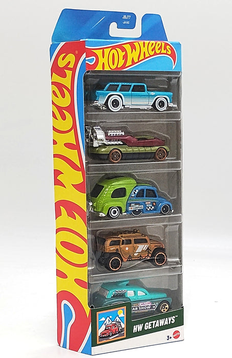 Mattel 5 Car Pack – Hot Wheels GETAWAYS