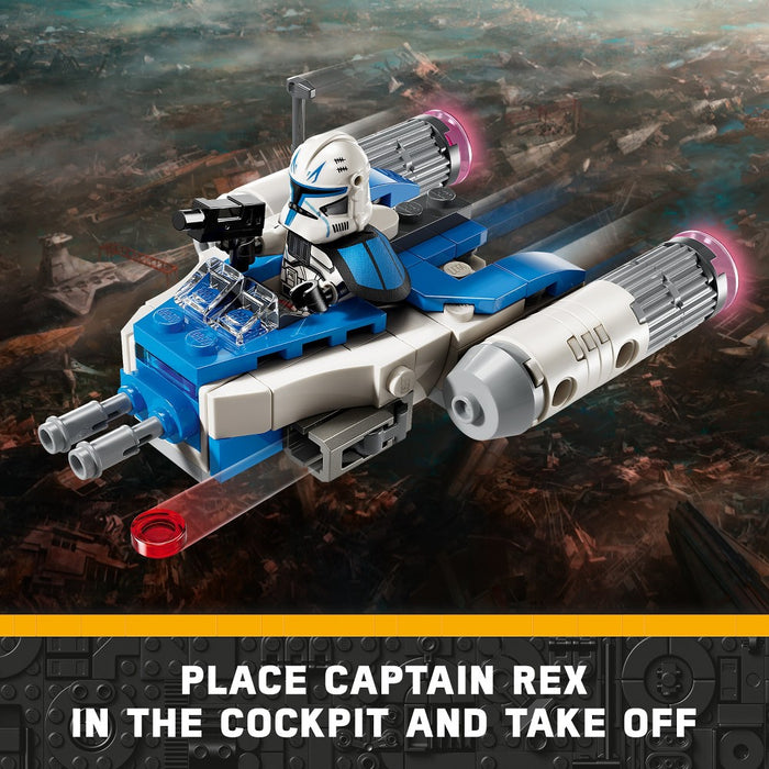 LEGO Star Wars Captain Rex Y-Wing Microfighter Building Toy 75391