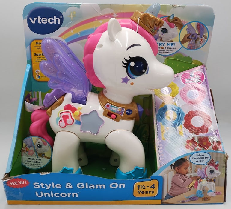 VTech Style & Glam On Unicorn *SEE DETAILS*