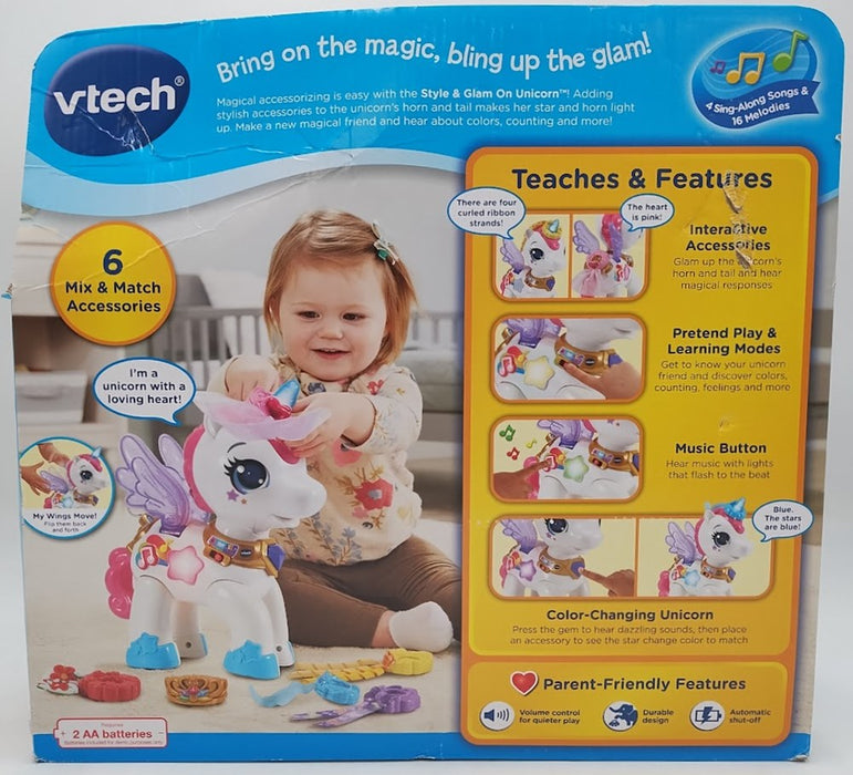 VTech Style & Glam On Unicorn *SEE DETAILS*