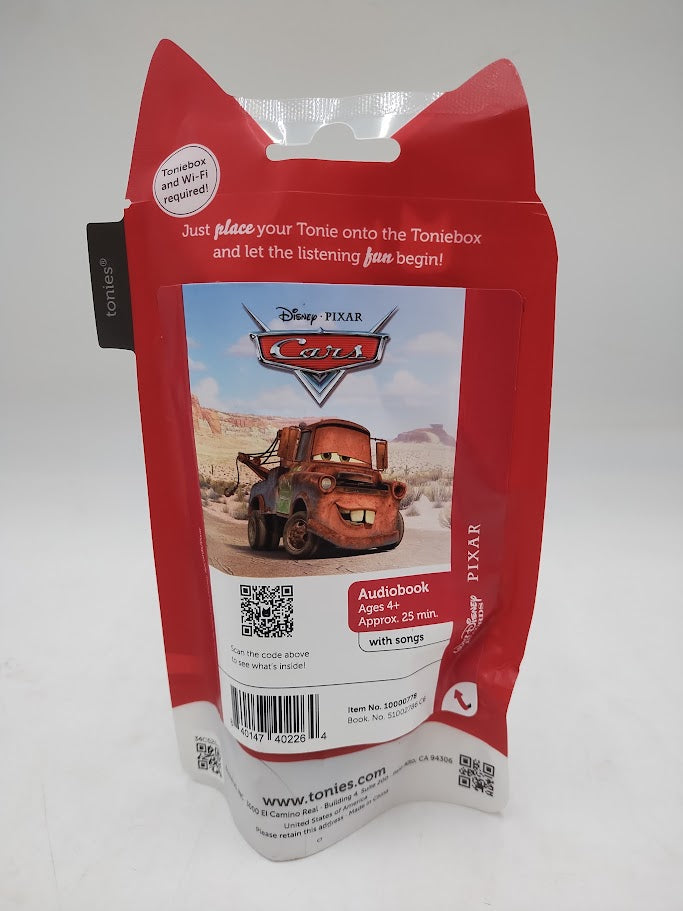Tonies Disney Pixar Cars Mater Audio Play Figurine *SEE DETAILS* *ADD 3 TO YOUR CART & 1 IS FREE!*